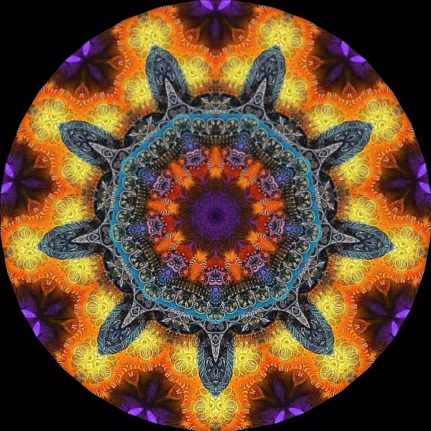 PSY Mandala Block 3338
