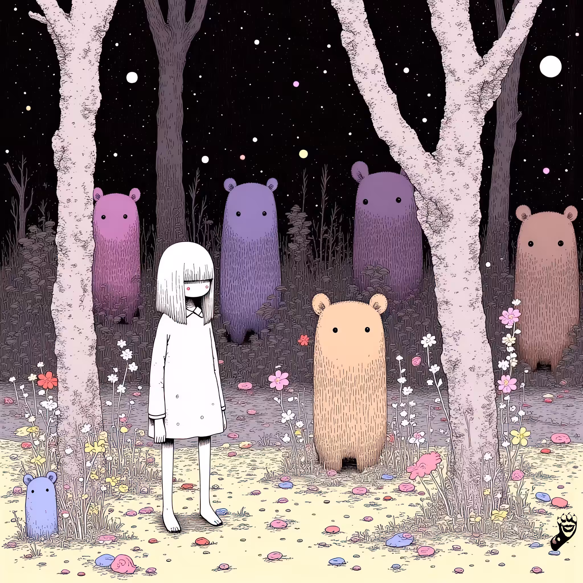 Weird Cute: Bears in the Woods