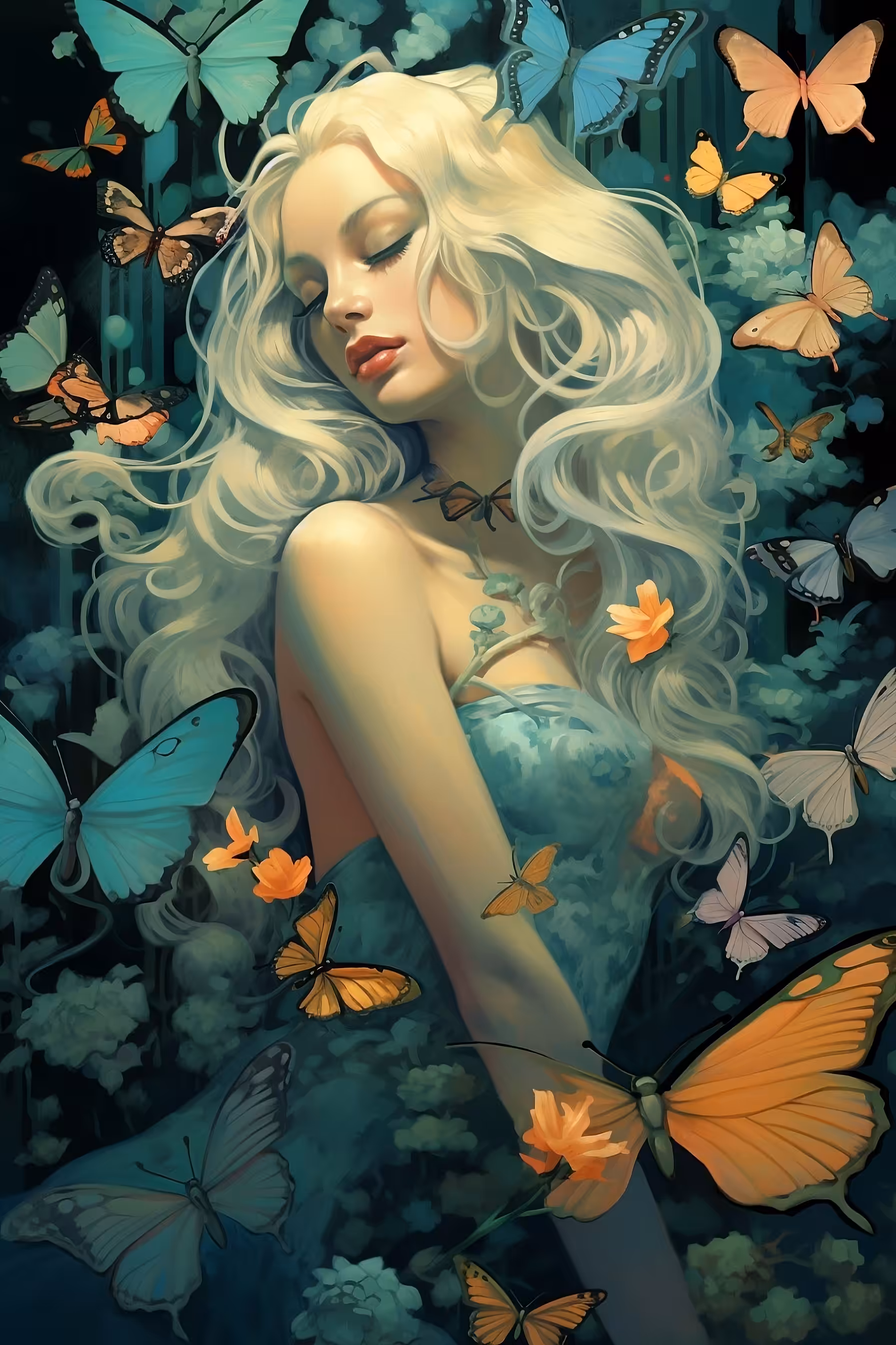 Ivory Butterfly