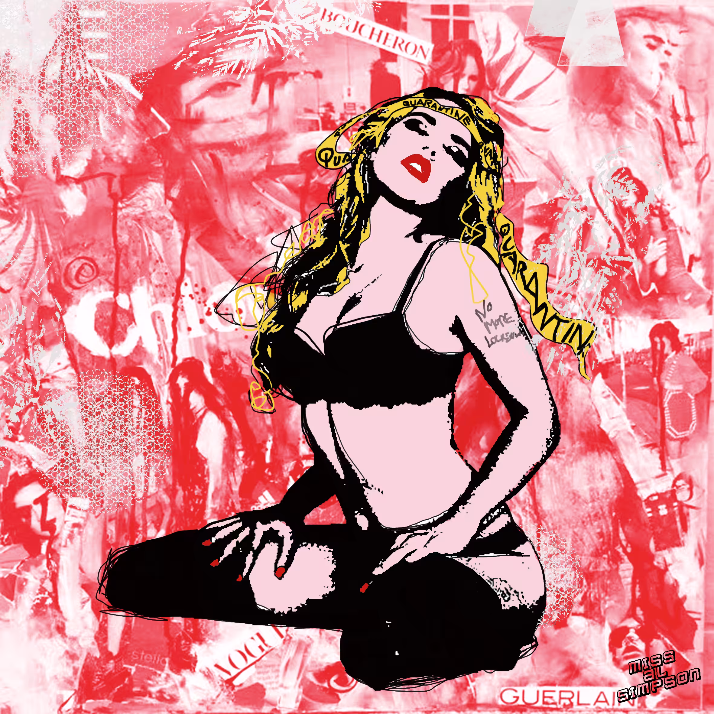 QUARANTINE BLONDE (RED)