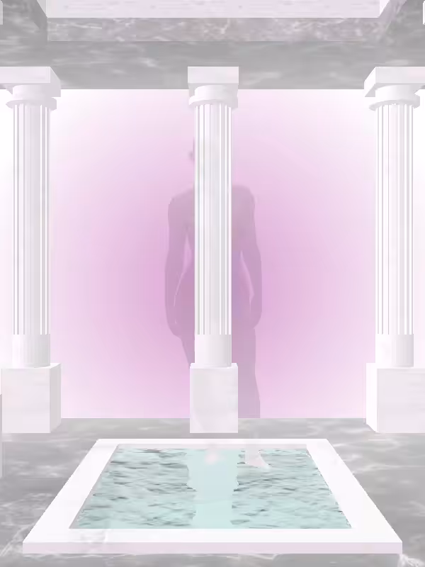 HeavenComputer: The Fading Fragmented Loser Chronos Chrome Woman #7018