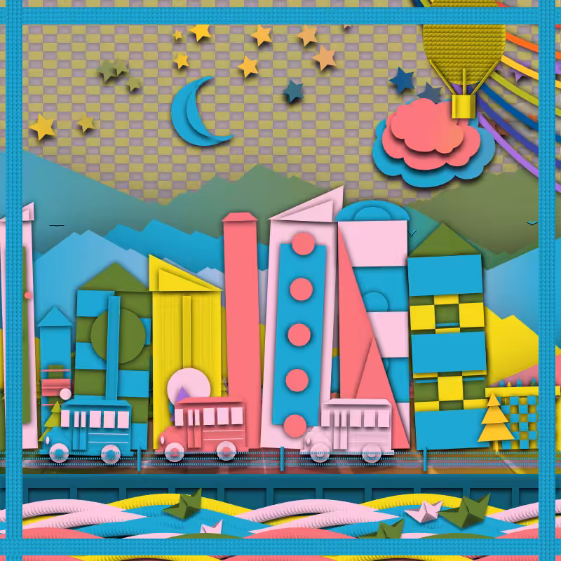Paper Art 2.5D #41