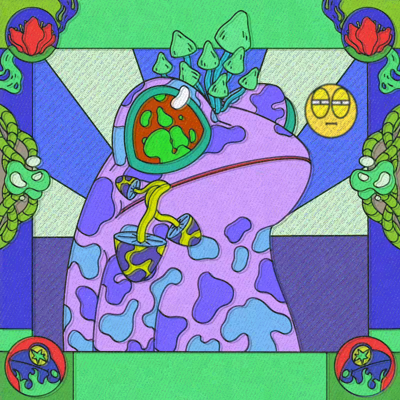 Blue Toad #25