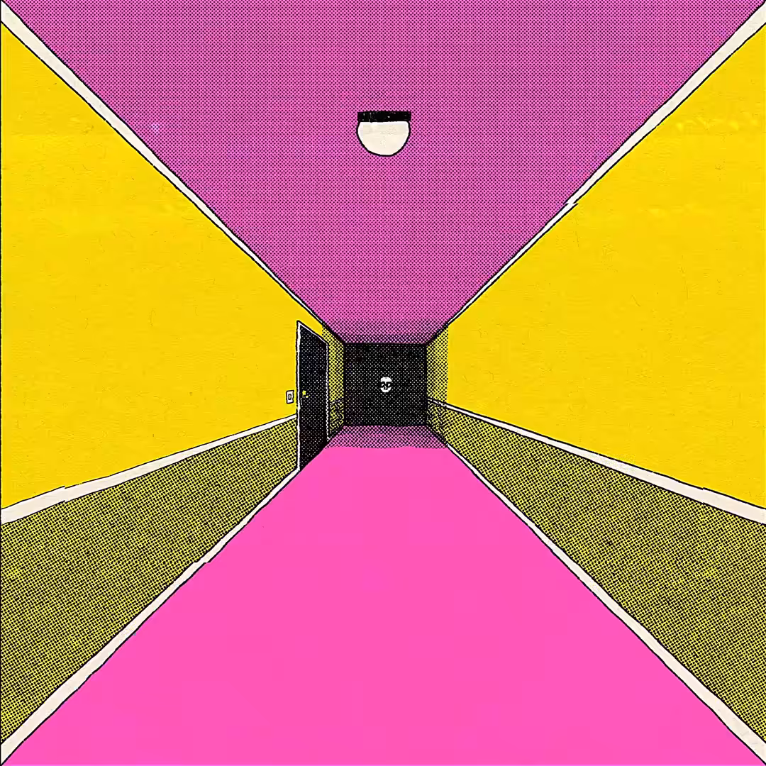Infinite hallway. 