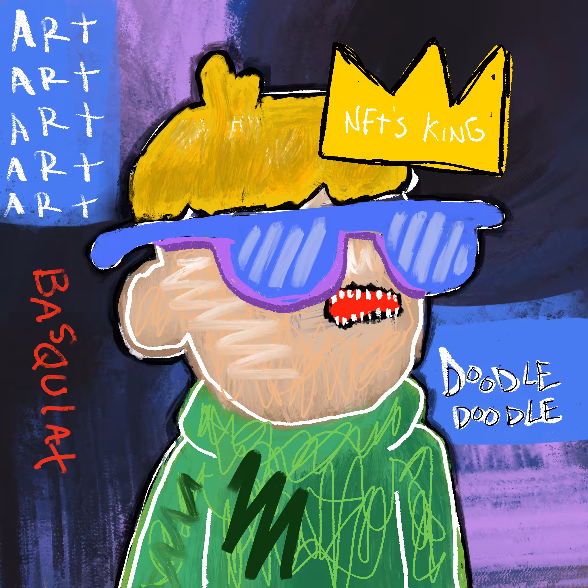 Doodlesquiat #2