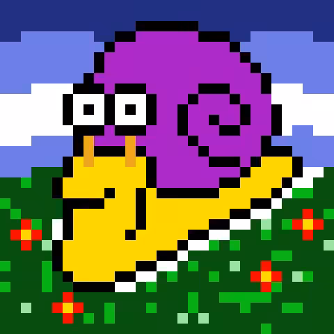 Happy snail
