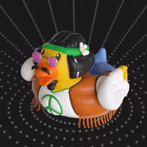#15 — mr. Peace Duck — Unlockable 3D model
