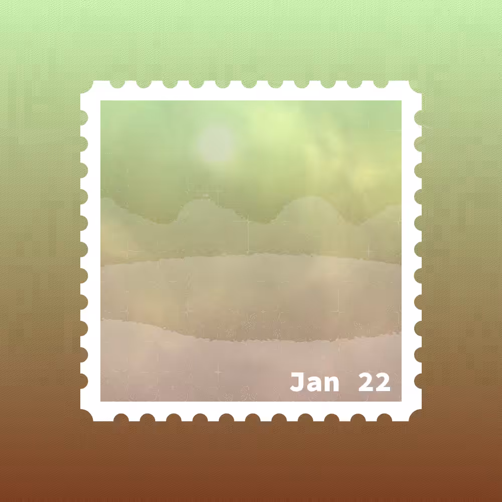 January 2022 stamp #37