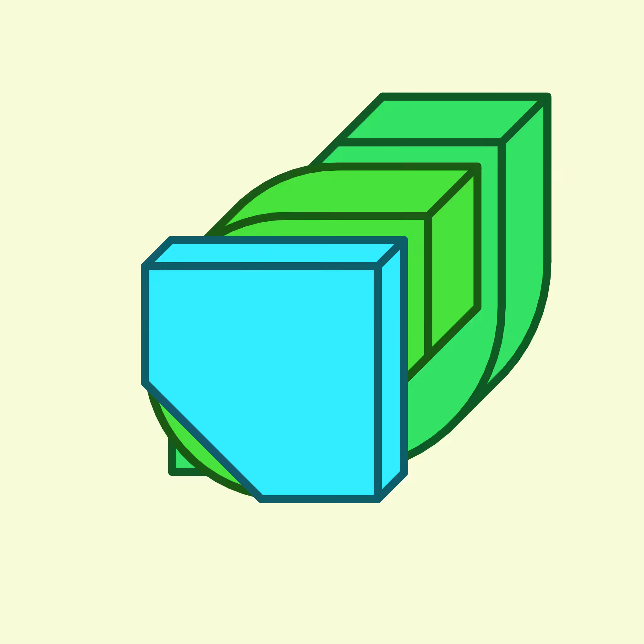 Calm shapes #1602