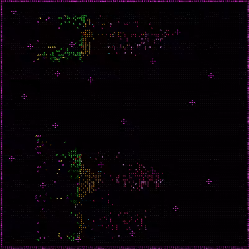ascii battles 3 WAR #22