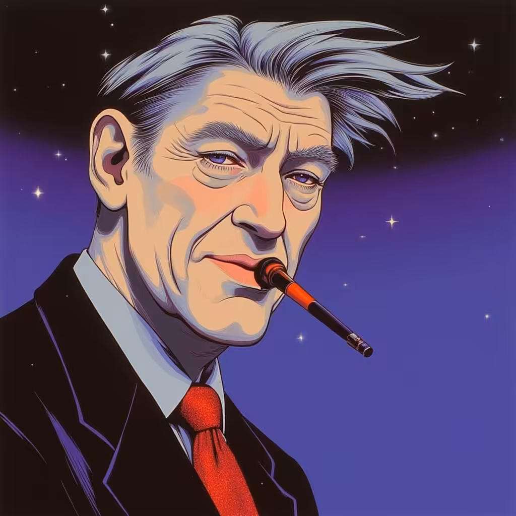 David Lynch portrait 2