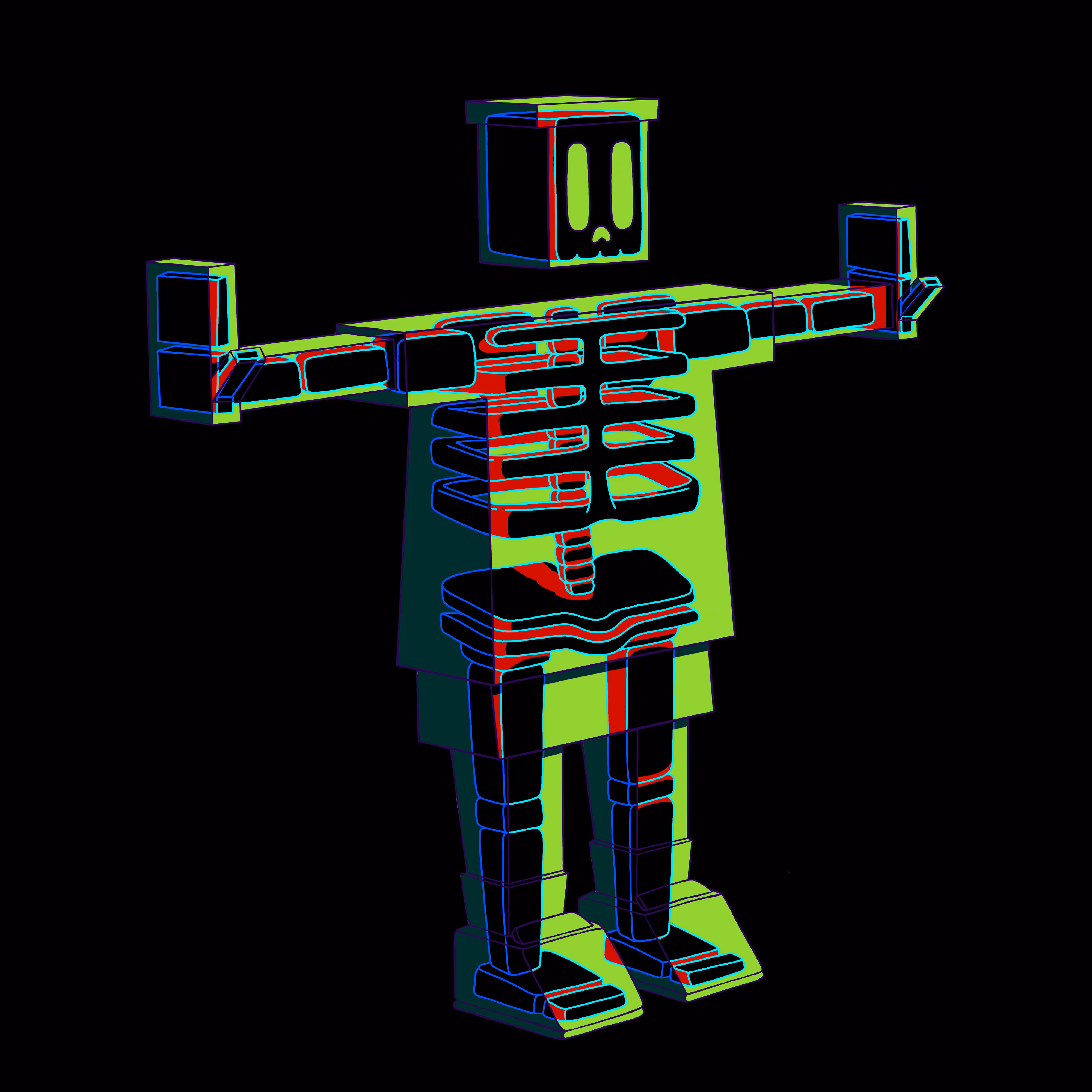 #026 SKULL(1) 1/1