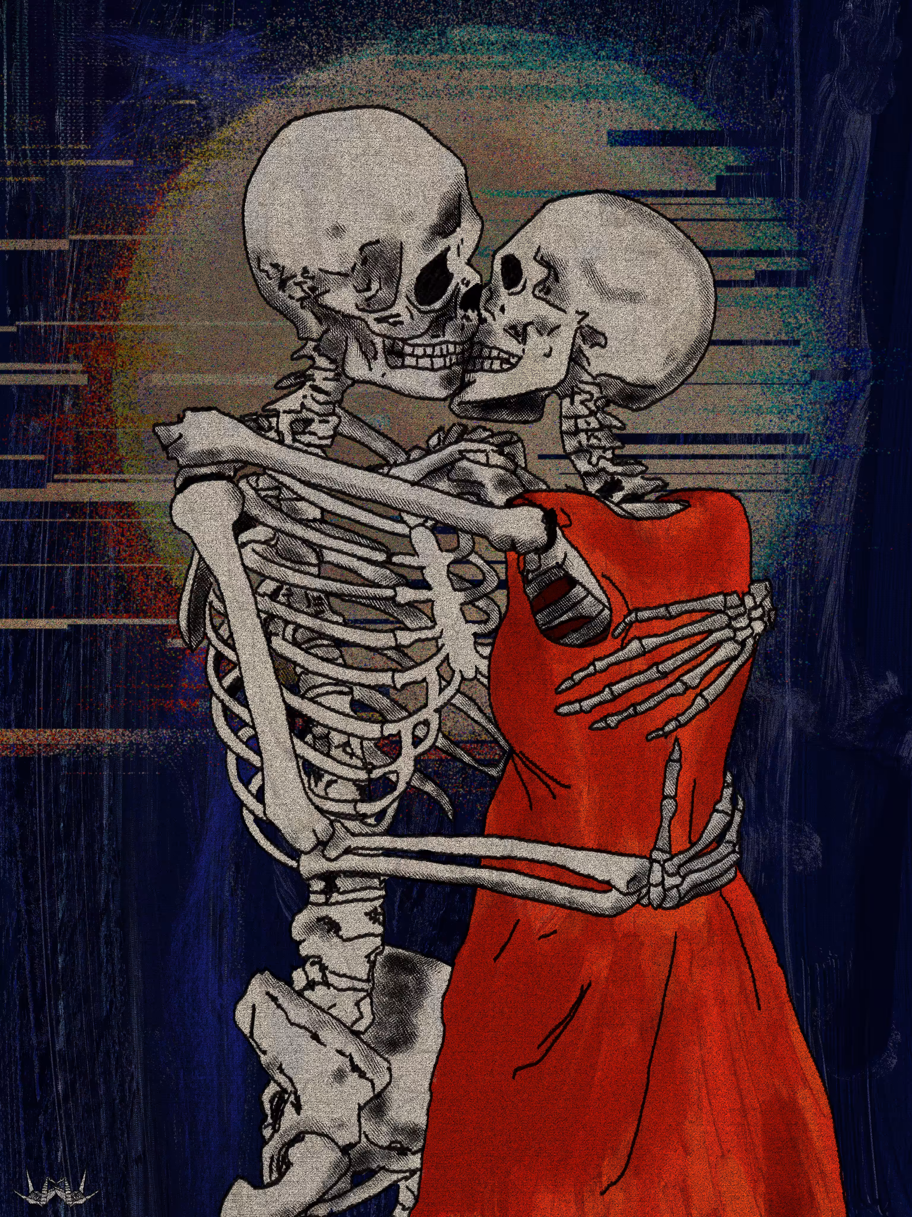 And kiss