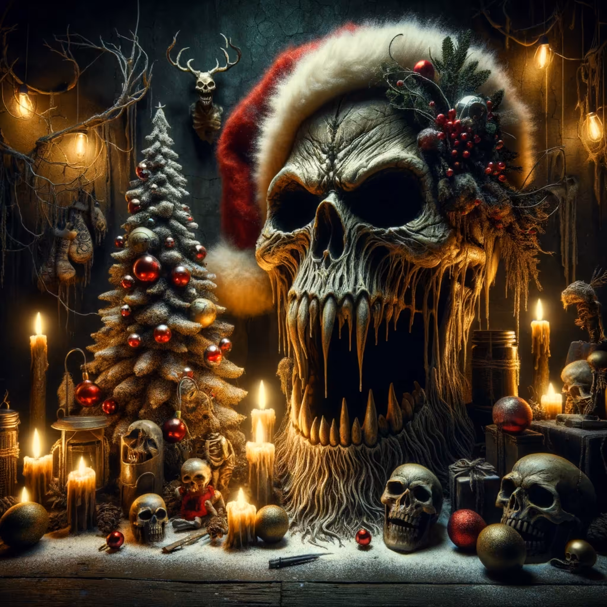 🎅CHRISTMAS SKULL💀 DAY 8 - 2023