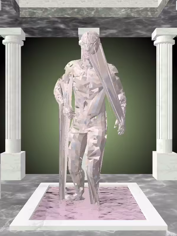 HeavenComputer: The Fragmented Injured Raw Skin Man #892