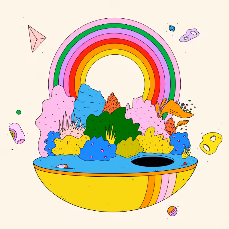 🌈🌴🪐 #184