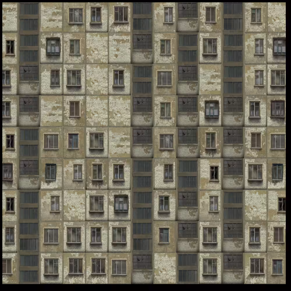 depressive-ussr-high-rise-building #1