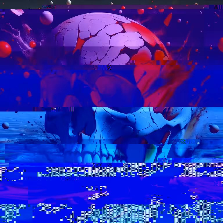 Skull - glitch 