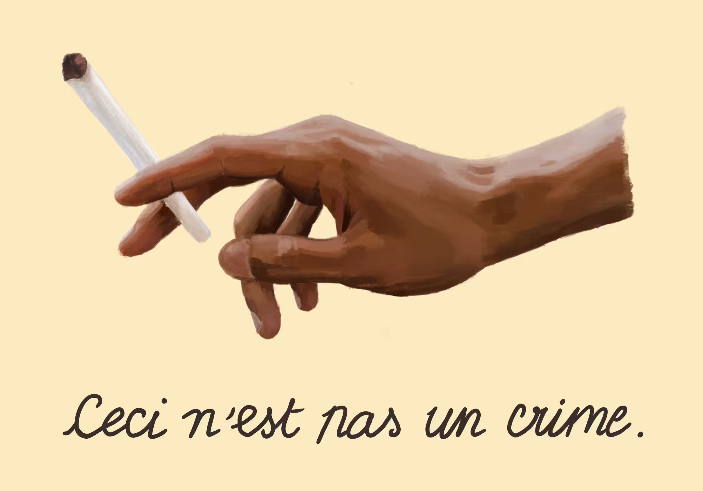 Ceci n'est pas un crime.