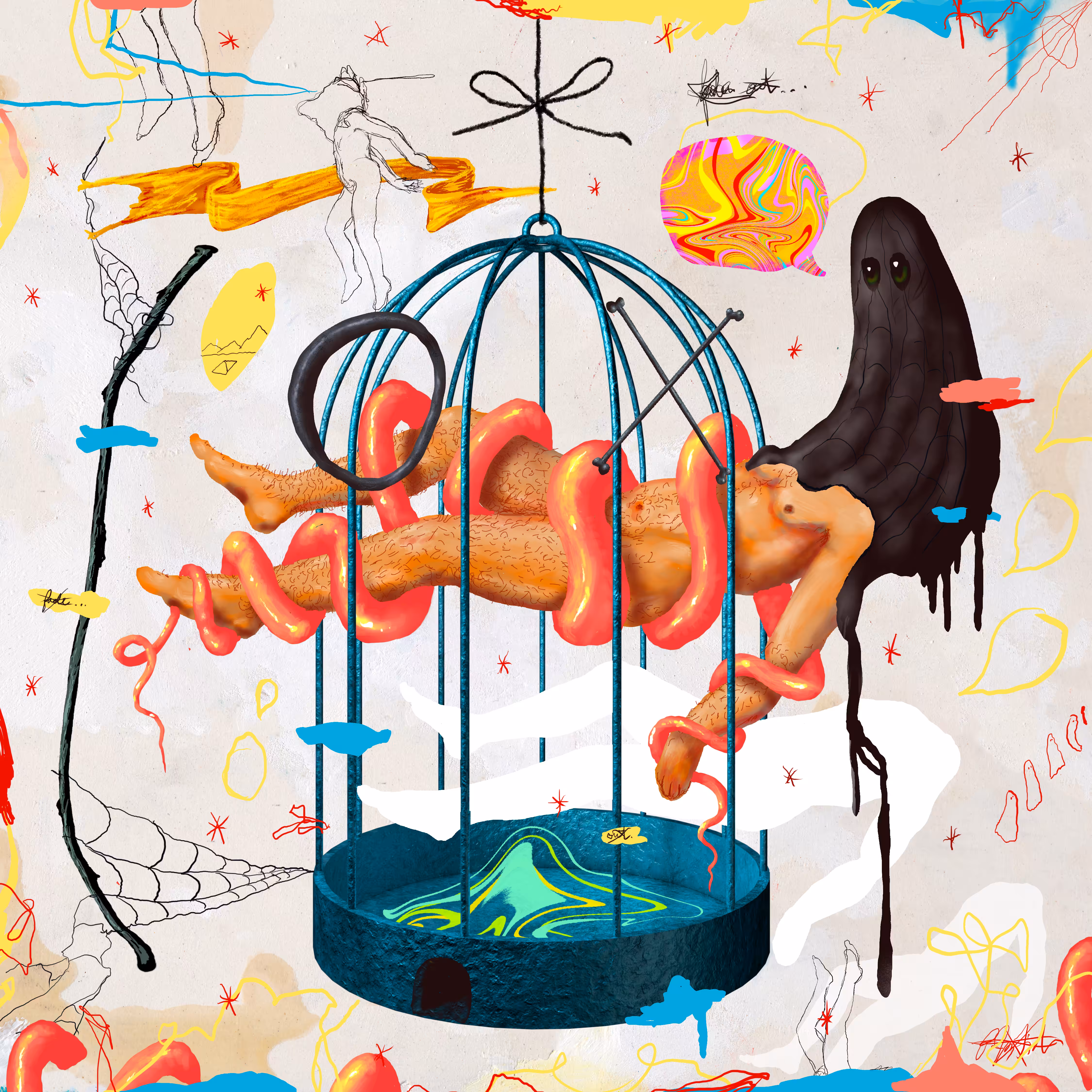 Cages 09 "Out OF Body Out Of Mind"