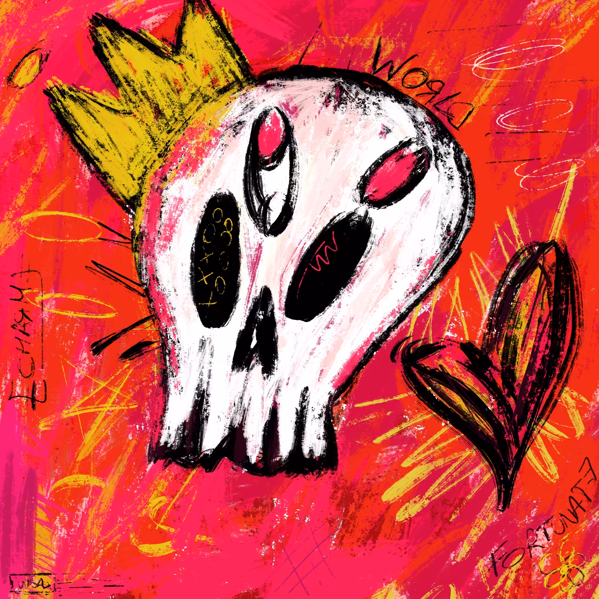 "Lucky Charm" - Skull Squiat WSA
