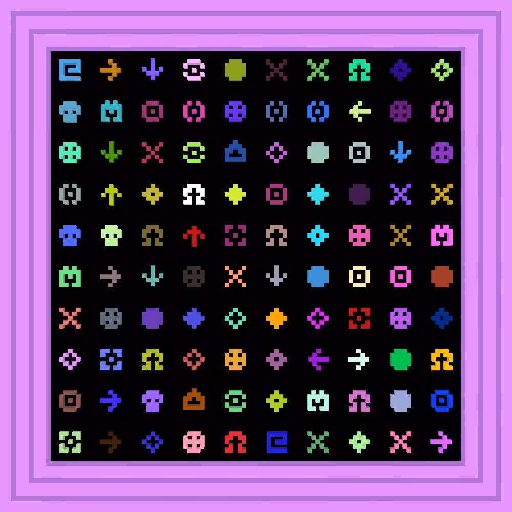 ethereum :: Procedural Symbols #193/1000