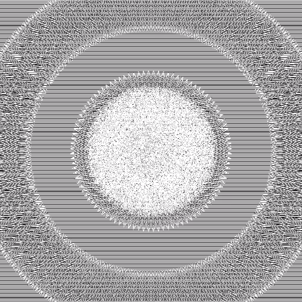 Circle and Pulses #16