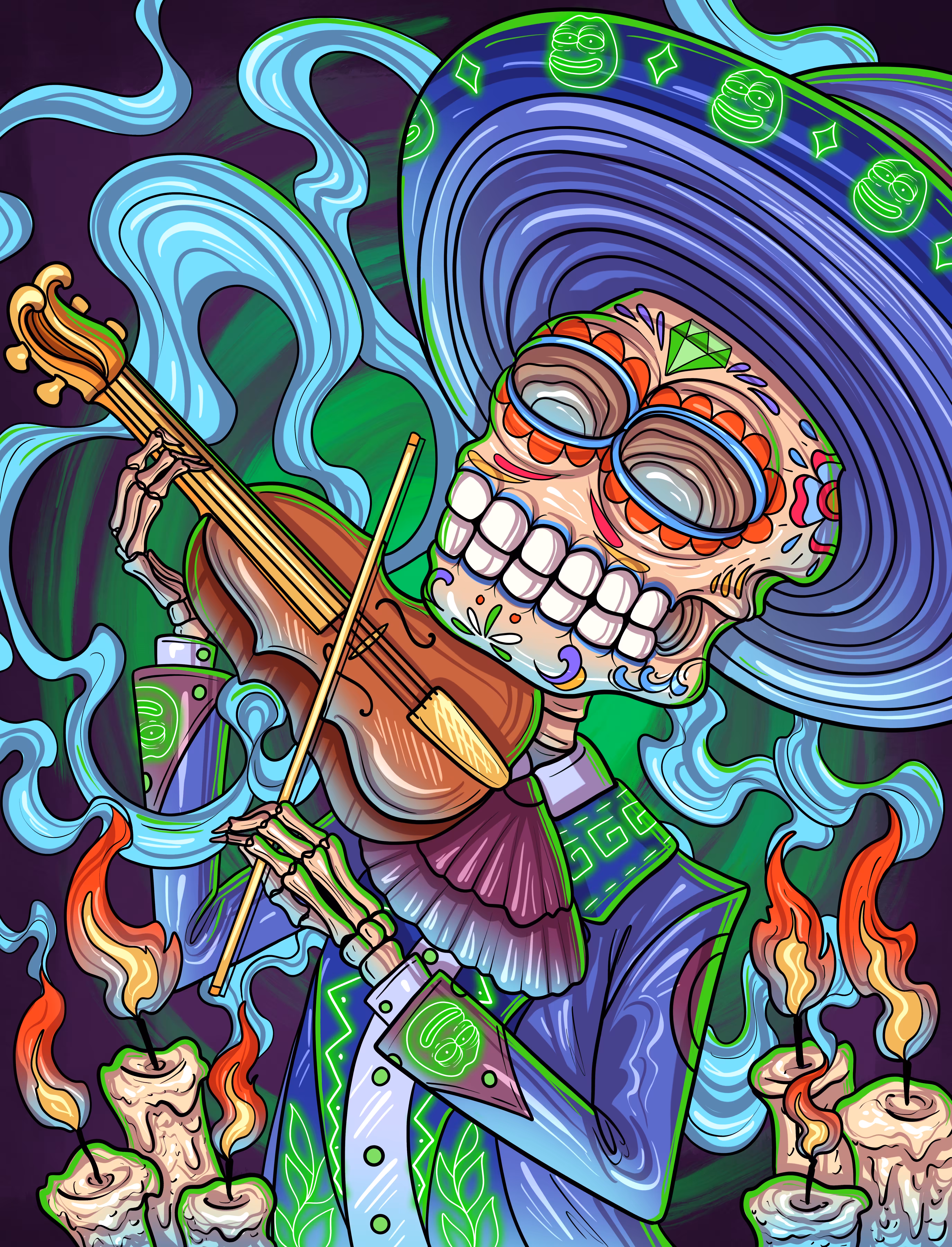 With music into the other world