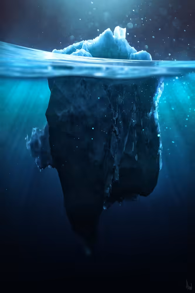 Caustic Icebergs - 01