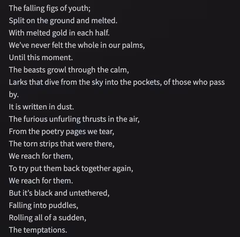 Poem: ReliX ~ Figs Of Virtue