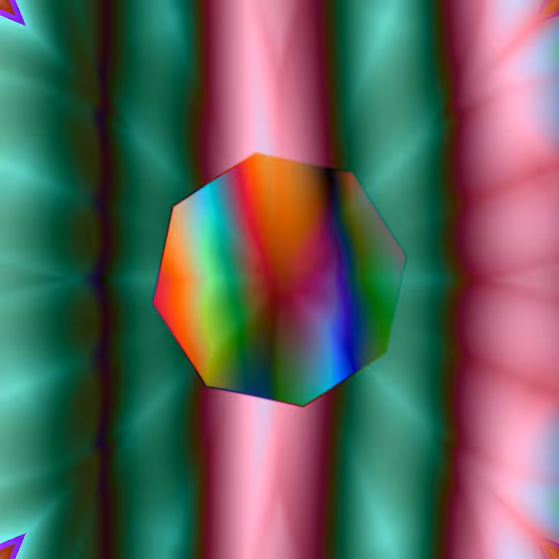 Multiple Colorful Shapes #19