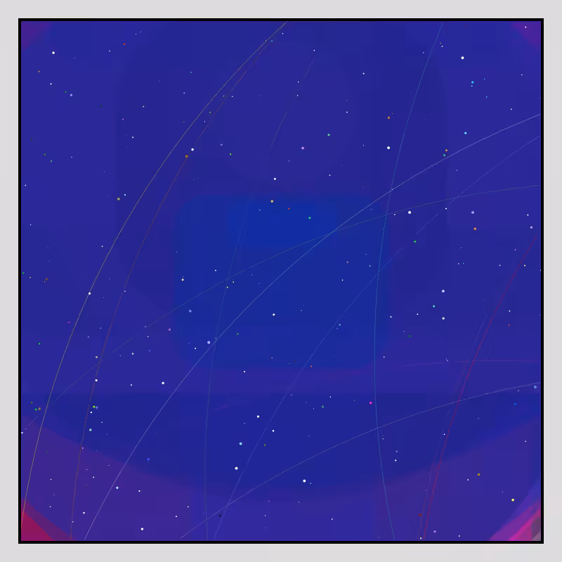 Color Field Starry B #66