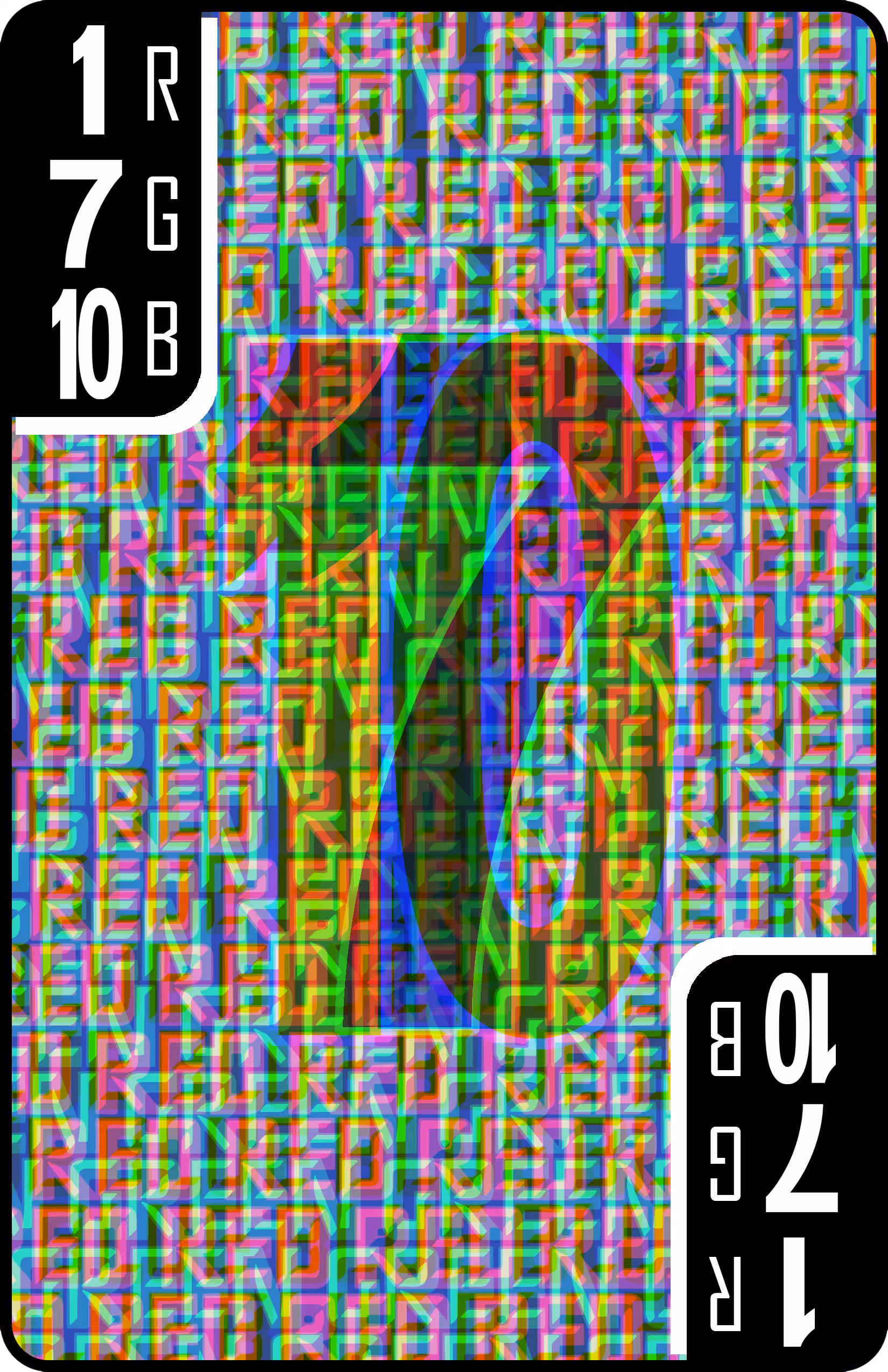 RGB cards: 3