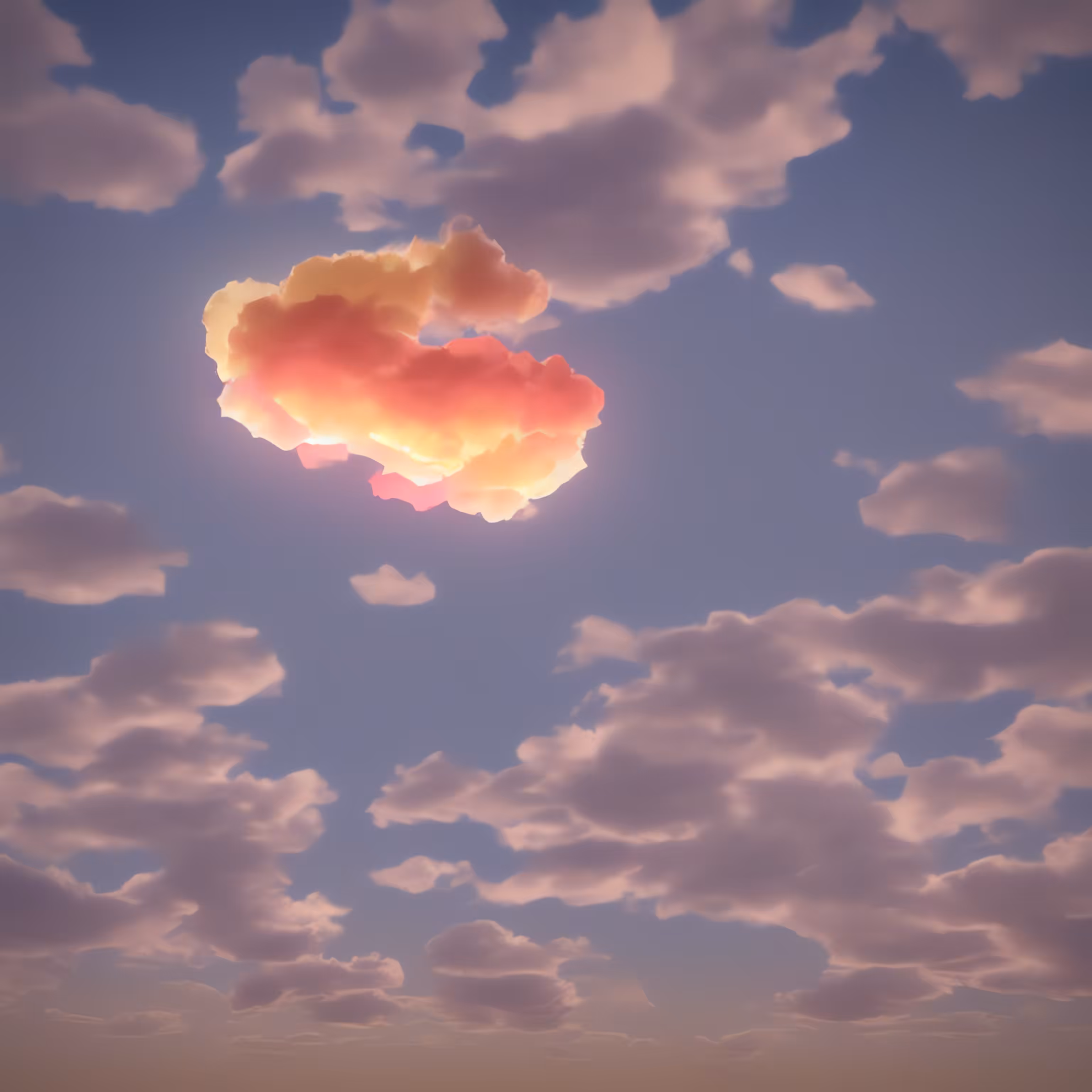 ☁︎ clouds ☁︎ in the square