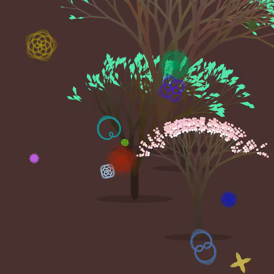 Perla's Fractal Garden #3