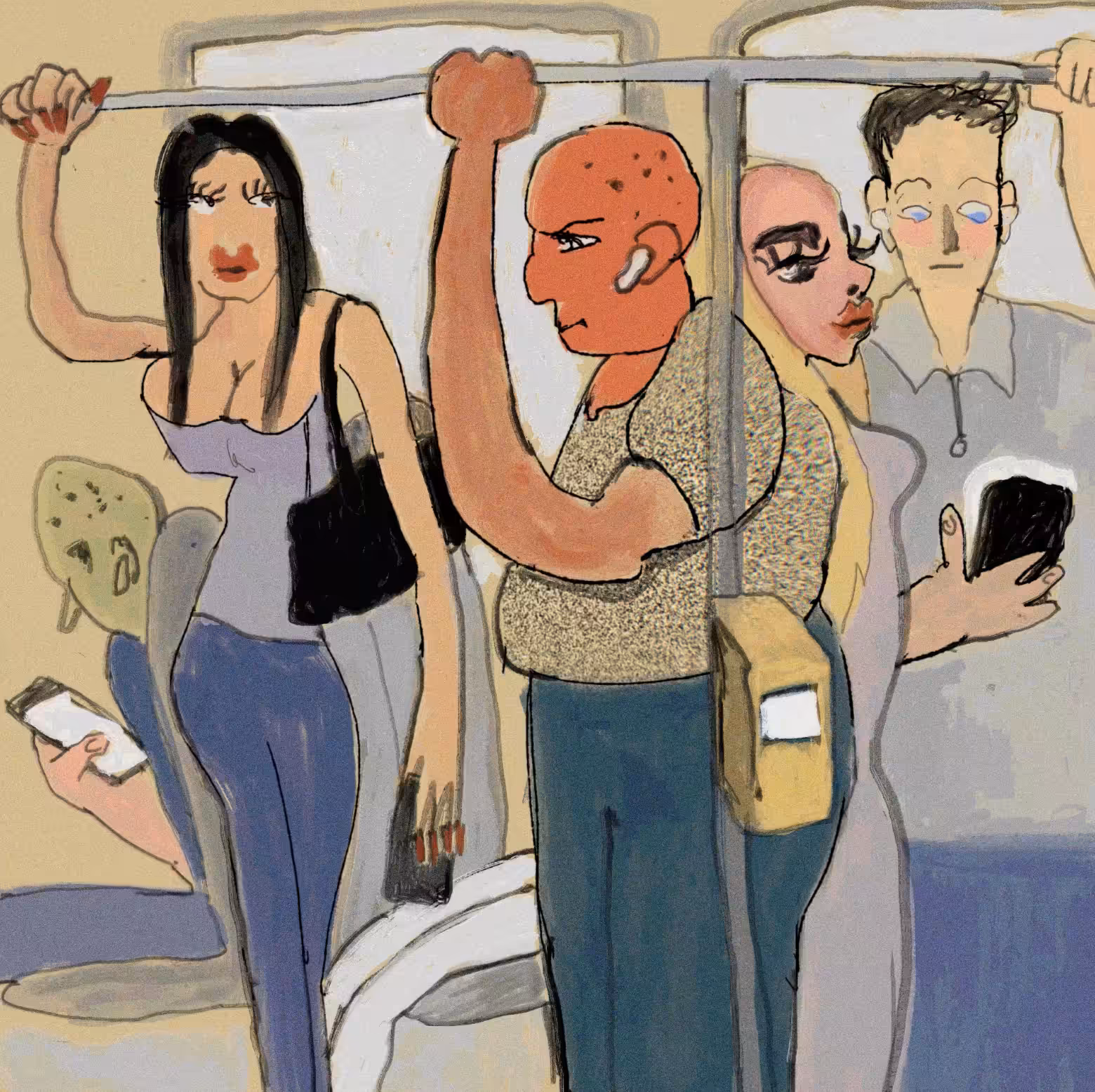Daily grind: Rush hour