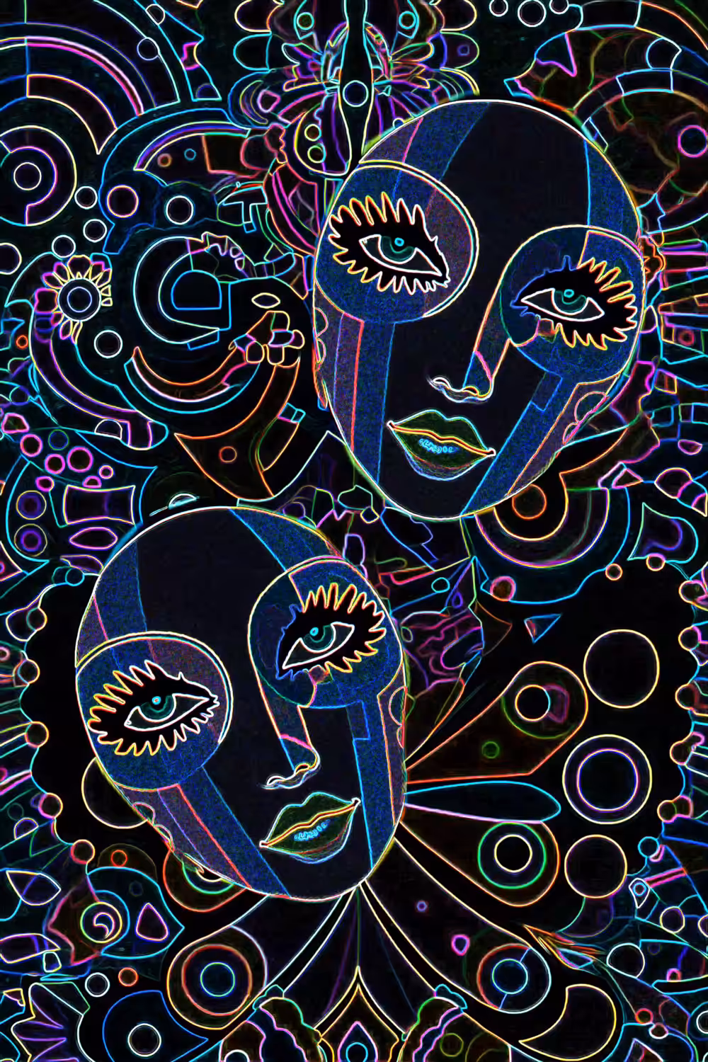 Abstract Expressions: Lush Duette