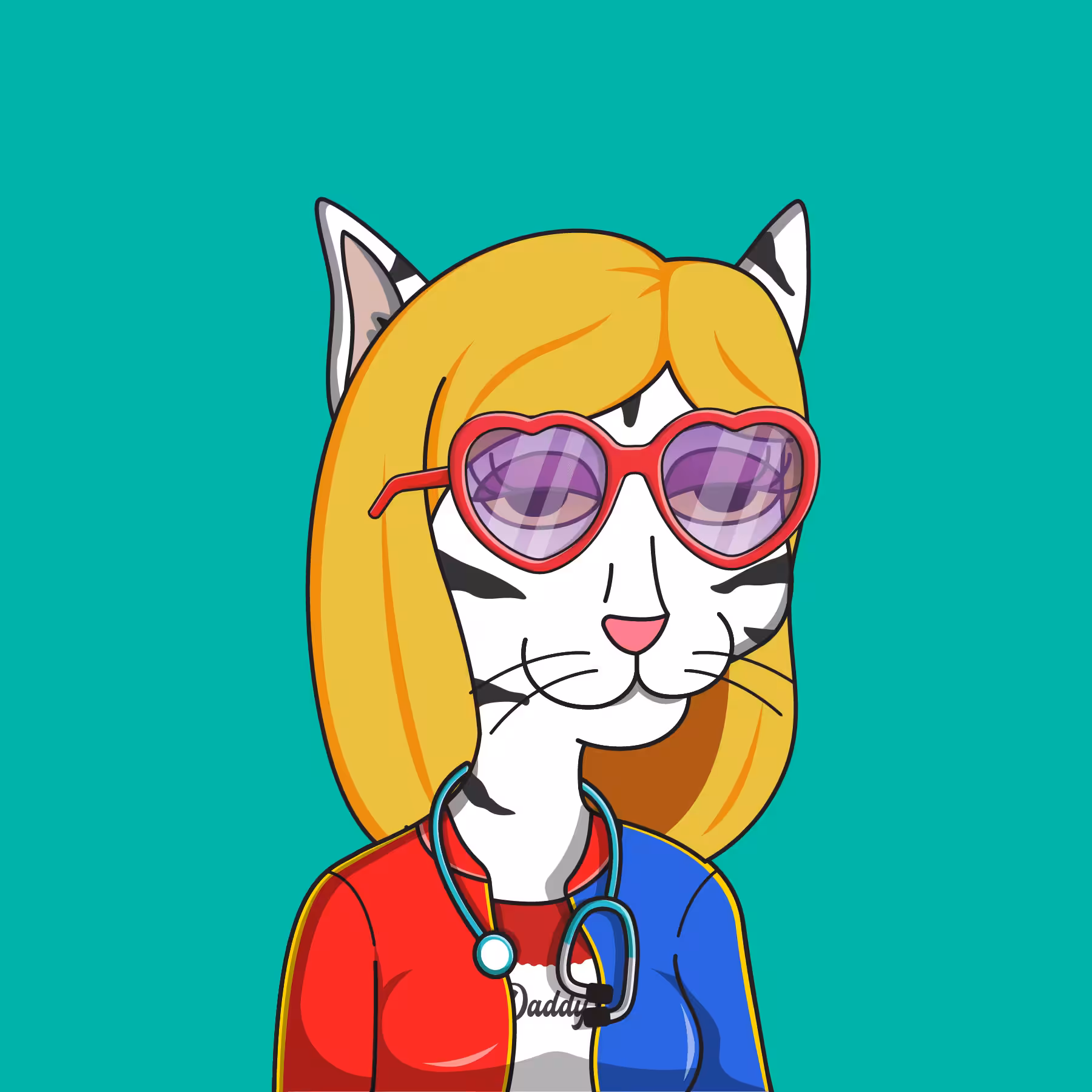 Girl Cat #423