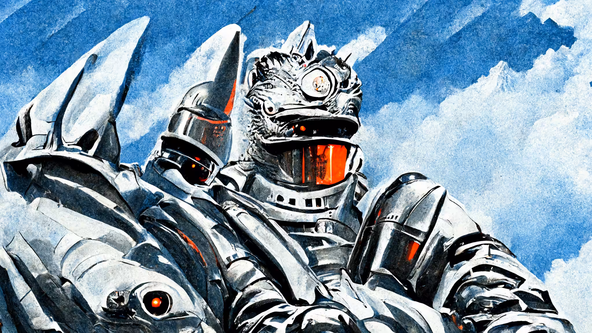FAKE MECHA-GODZILLA