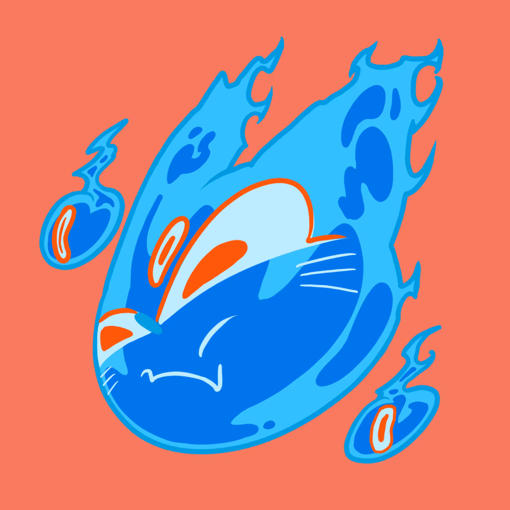 1-Three-eyed ghost cat