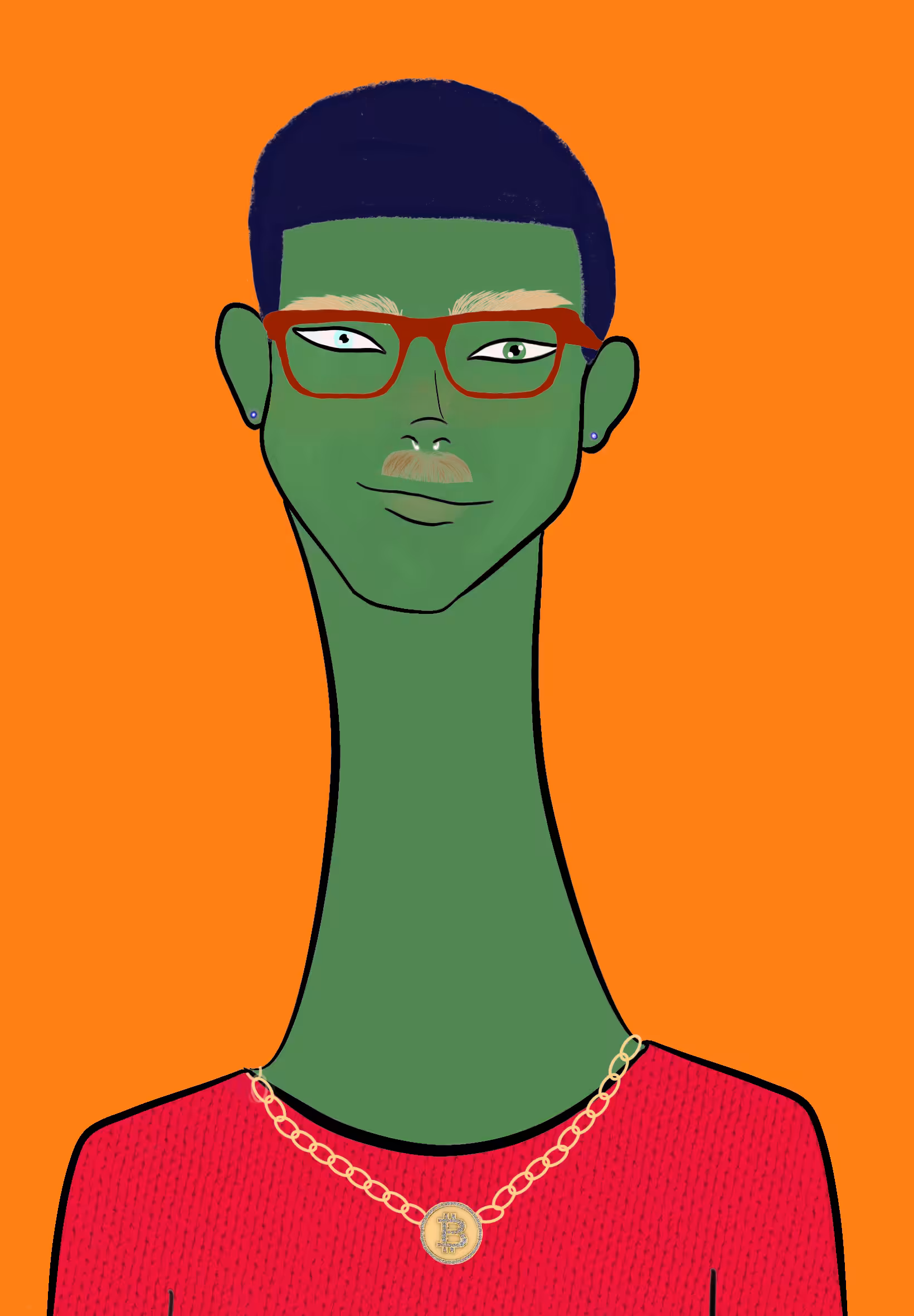 Long Neckie Fellas #1509