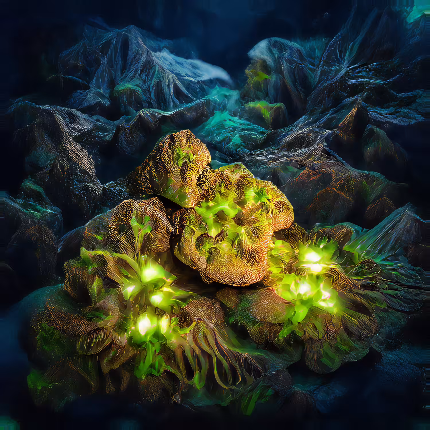 Bio-Fluorescent 002-Yellow Neon