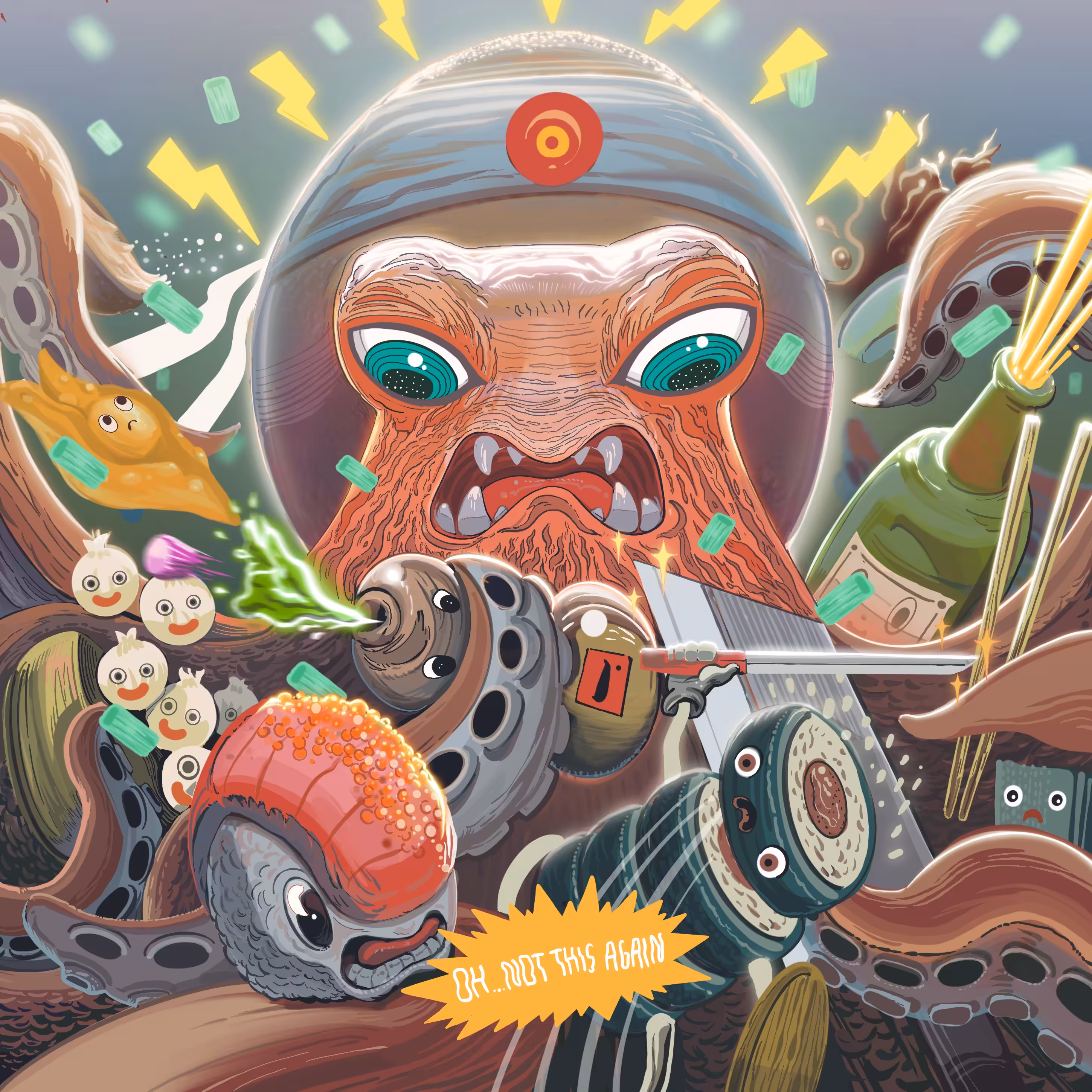 The Evil Octopus Chef