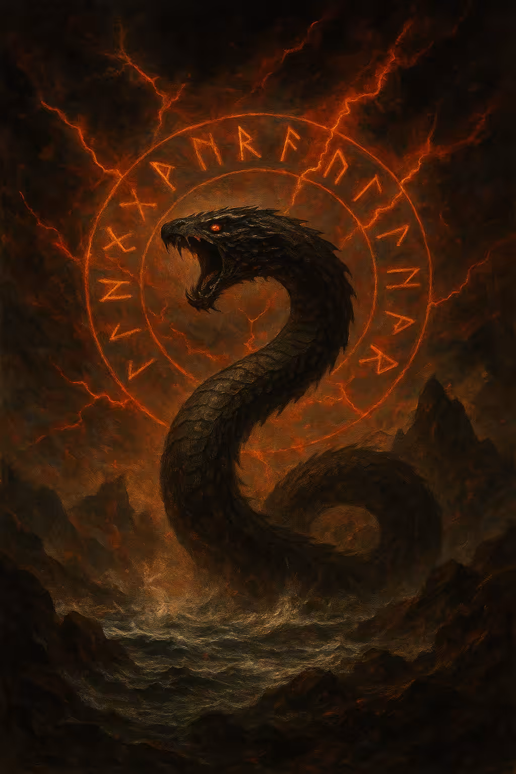 Artwork: Jörmungandr: The World Uncoiled