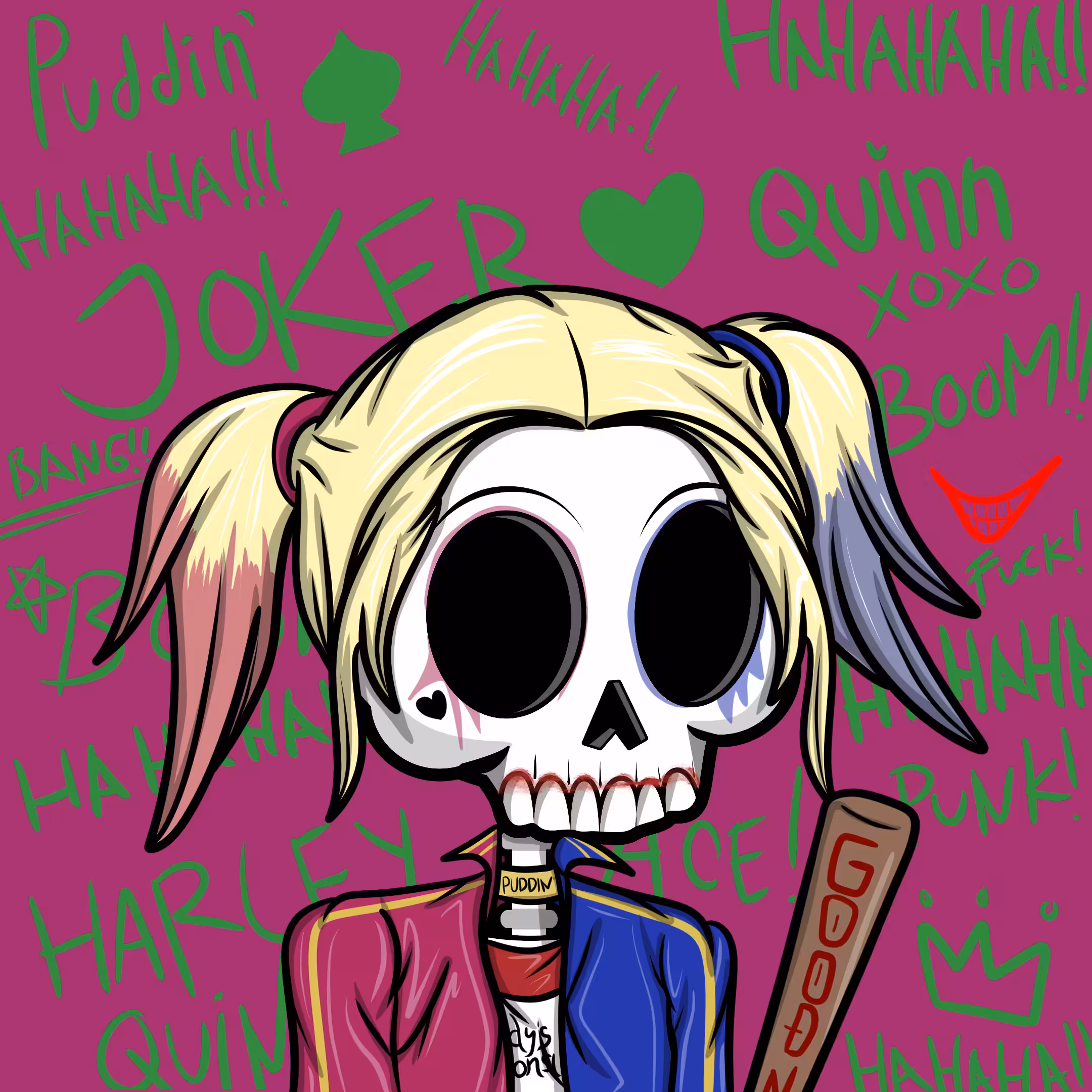 Edgar The Skeleton - Harley Quinn #188
