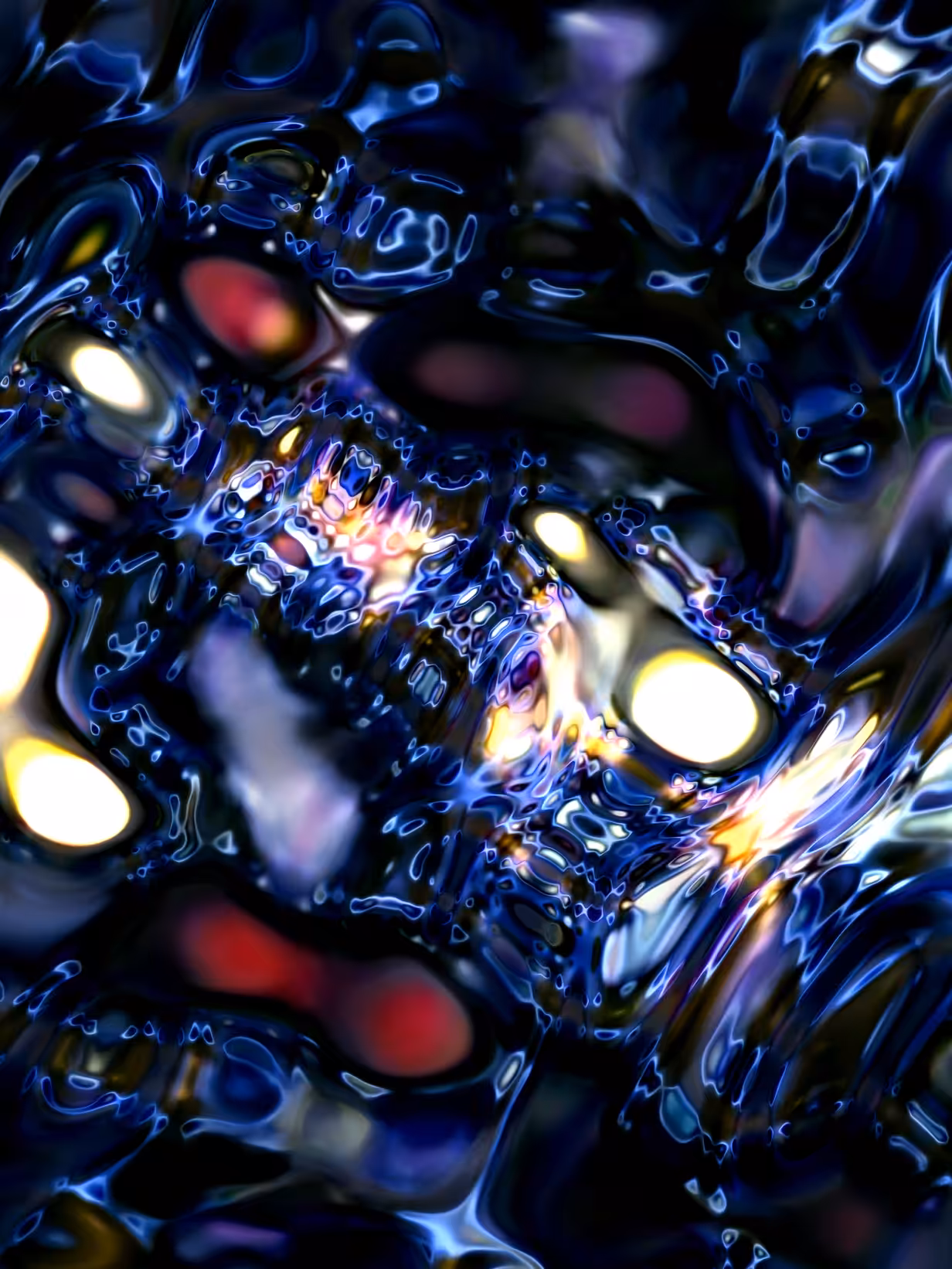 Palette Study - A singularity inside a black hole. Cooper, you seeing this?