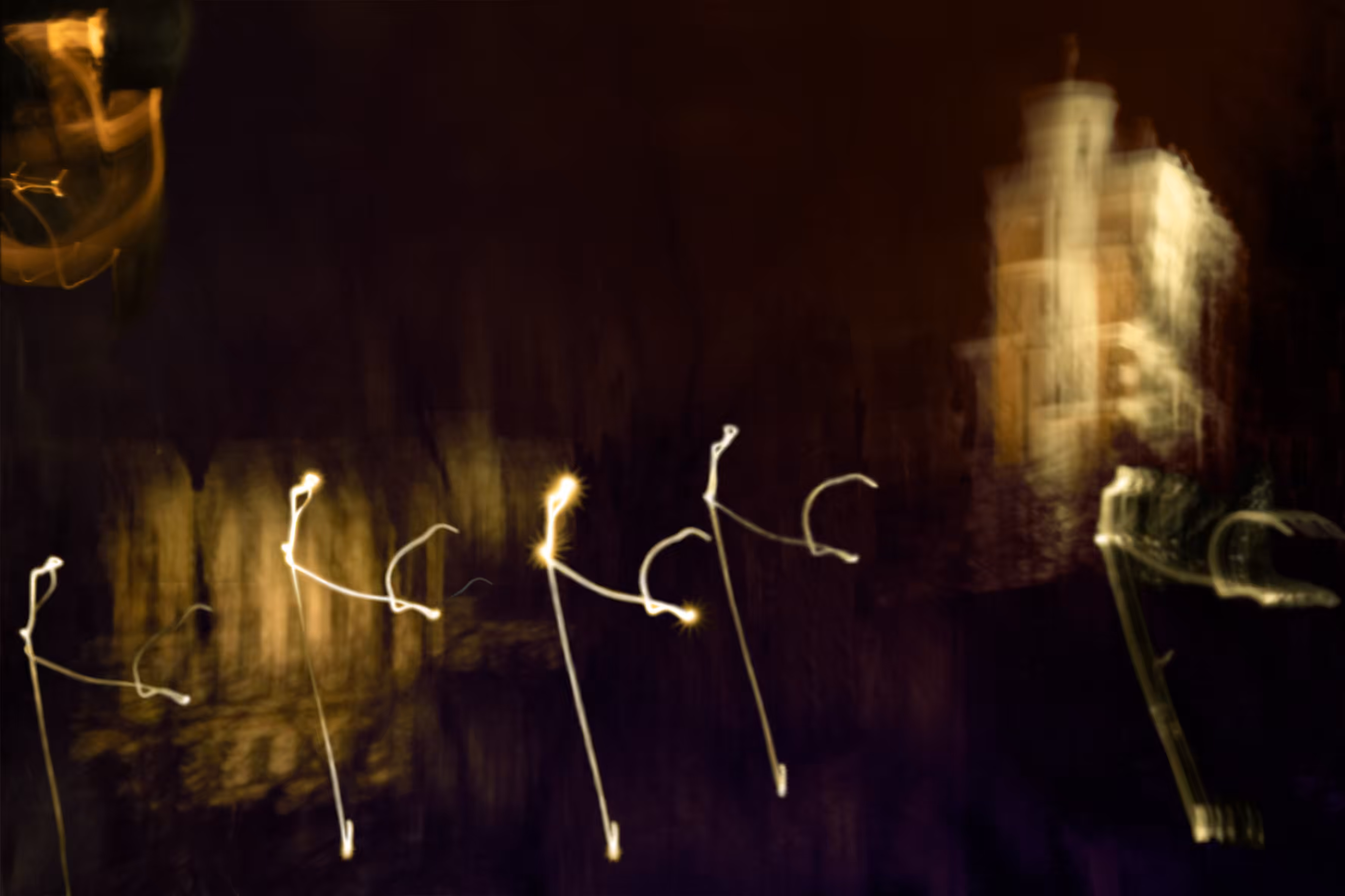 Night ballet of light