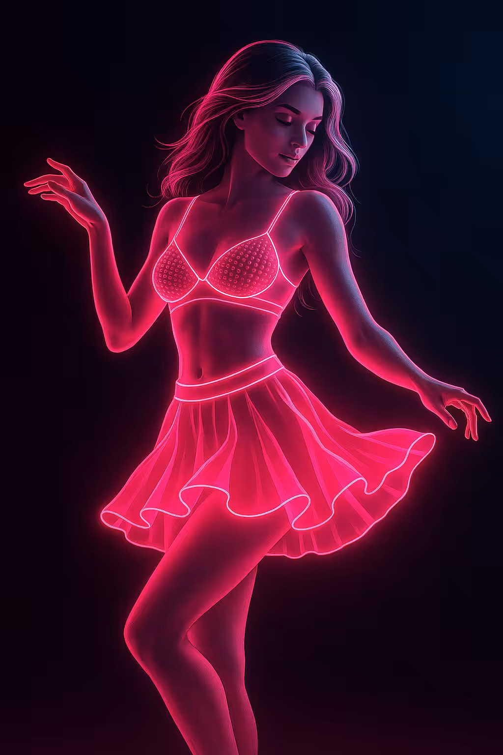 Neon Elegance