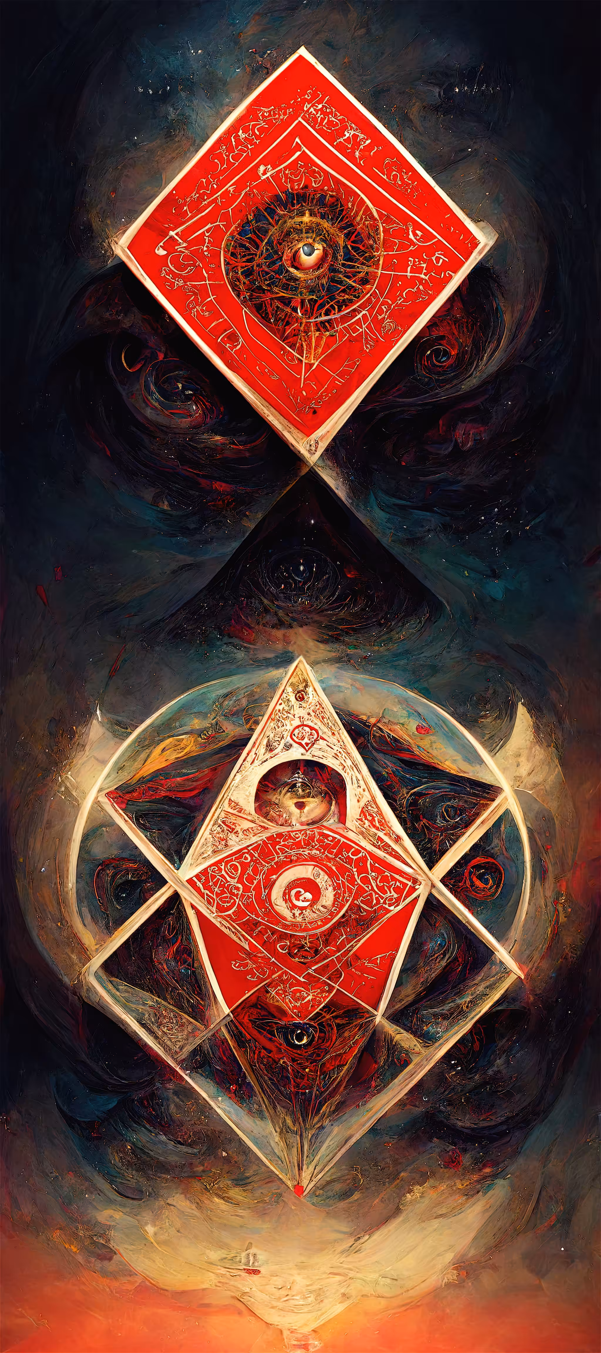 The Journey between Light and Dark