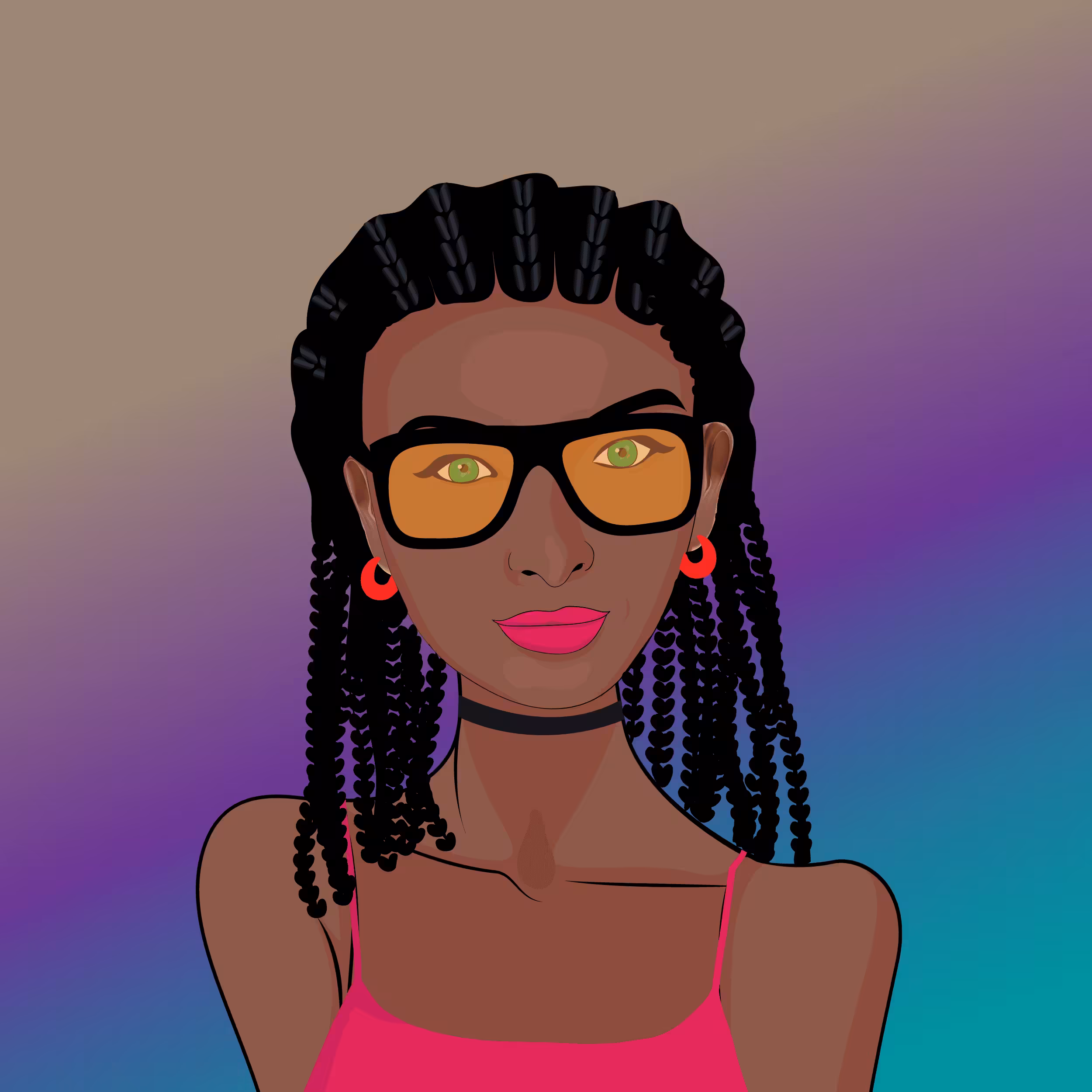 Cool Lady #1118